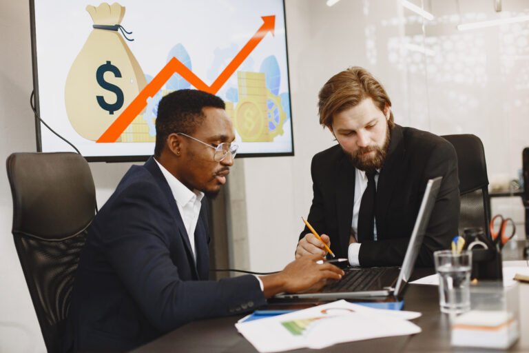 Business owner reviewing customer revenue concentration and assessing how a major client could affect the business sale price.